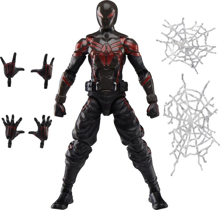 Produktbild Hasbro Spider-Man 2 Marvel Legends Gamerverse Actionfigur Miles Morales (Brooklyn 2099 Suit) 15 cm