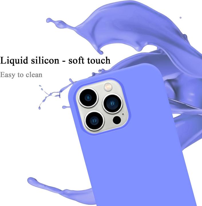 Produktbild Cadorabo Hülle für Apple iPhone 14 PRO im TPU Liquid Silicone Case Style (Apple iPhone 14 Pro)