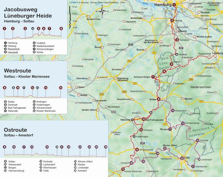 Actual product image Jacobusweg Lüneburger Heide (German, Wolfgang Barelds, 2023)
