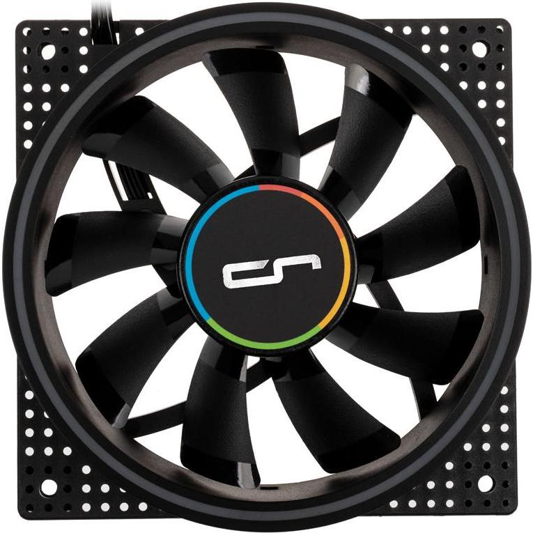 Cryorig Ventola Crona S PWM, ARGB (120 mm, 1 x), Ventola PC, Nero