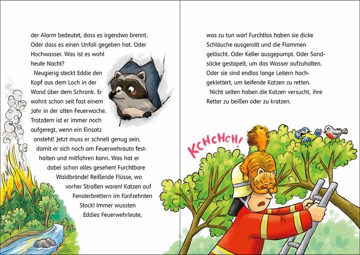 Produktbild Loewe Die Tier-Feuerwehr (Band 1) - Ein Waschbär greift ein (Deutsch, Larisa Lauber, Vanessa Walder, 2025)