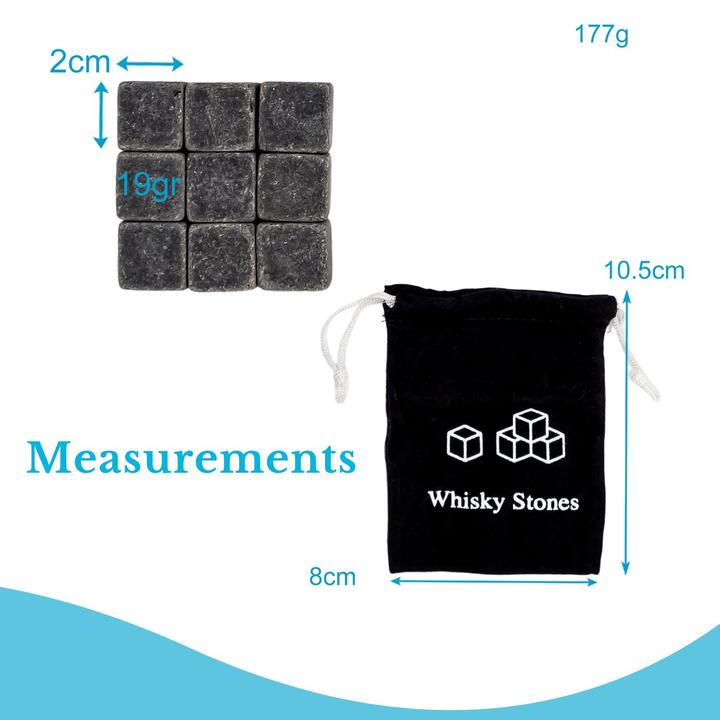 Produktbild Intirilife Whiskey Steine (Whisky Steine)