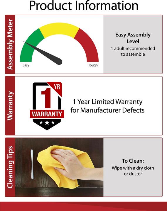 Immagine prodotto Ameriwood Home Haven (1135 x 605 mm)