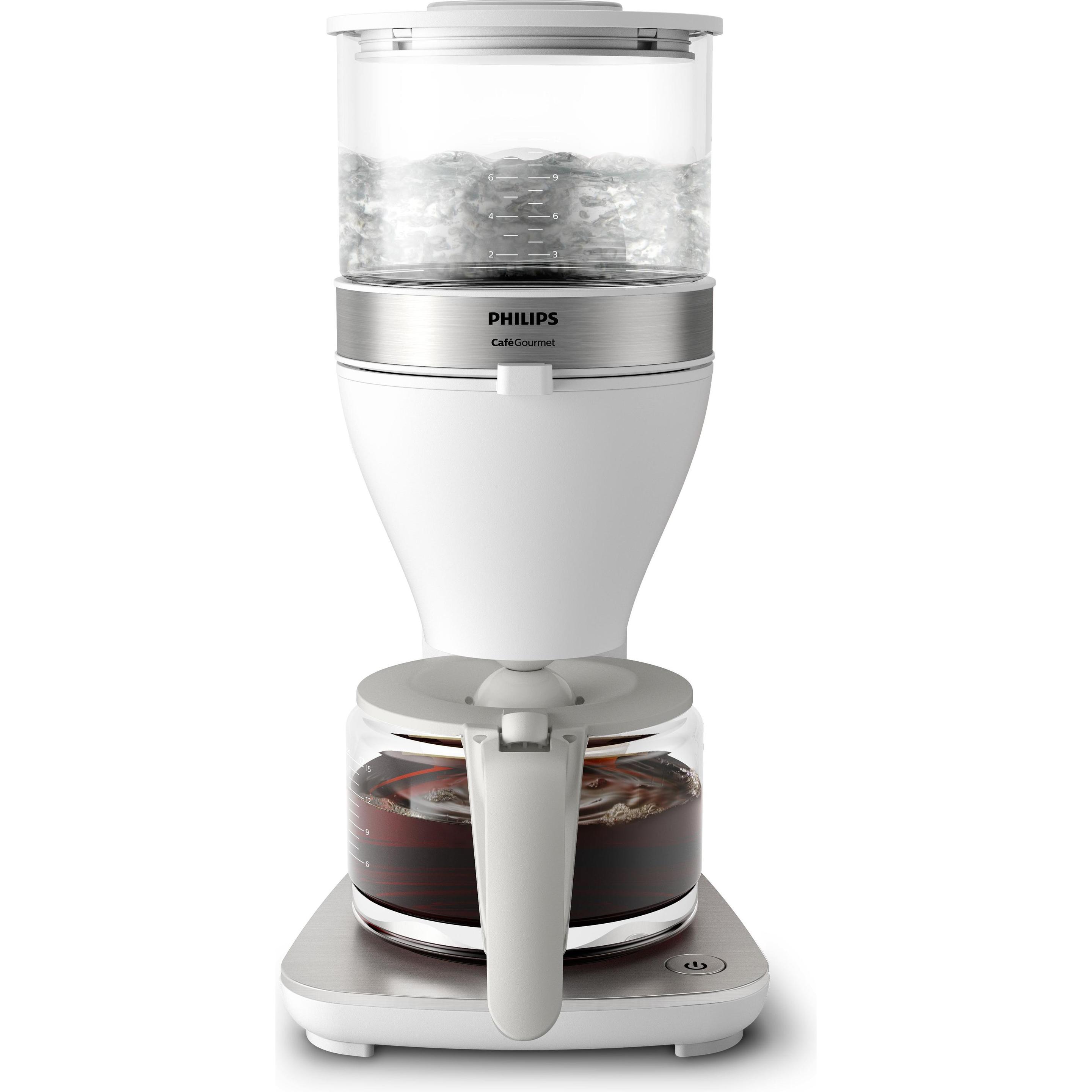 Thumbnail - Philips Café Gourmet HD5416/00, Filterkaffeemaschine, Weiss