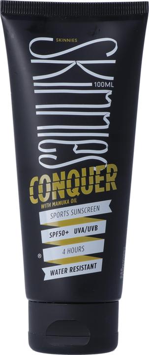 Skinnies Conquer SPF 50 (Sonnengel, SPF 50+, 100 ml, 113 g)
