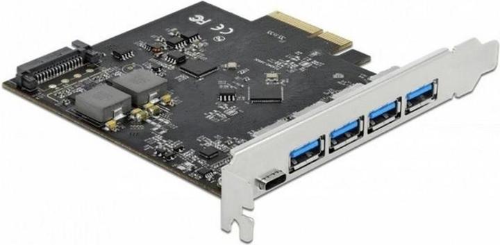 Delock PCI Express Card USB 3.1 Gen2 - 1x USB-C + 4x USB-A