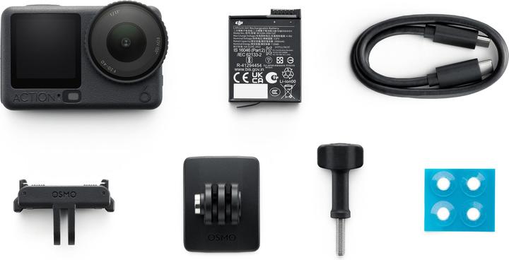DJI Osmo Action 6 Standard Combo (60p, Bluetooth, WLAN)