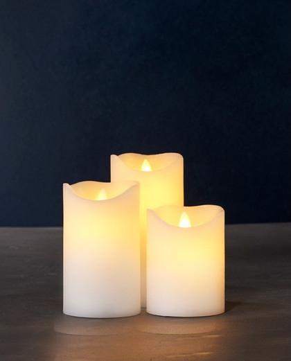 Sirius Candele a LED Sara (3 x)
