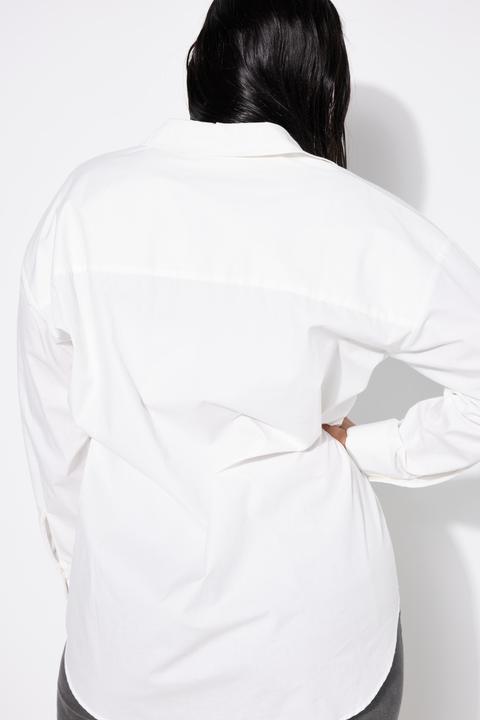Produktbild Studio Untold Hemdbluse, Oversize Shape, Metallic-Ösen (54)