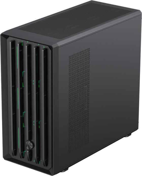 Actual product image GameMax Boitier Moyen Tour ATX Claw 460 avec panneau vitré (Noir) (ATX, ITX, mATX)