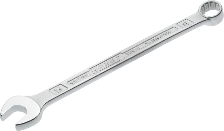Produktbild HAZET Ring-Maulschlüssel 600N-13 ∙ Aussen Doppel-Sechskant-Tractionsprofil ∙ 13 mm (13 mm)