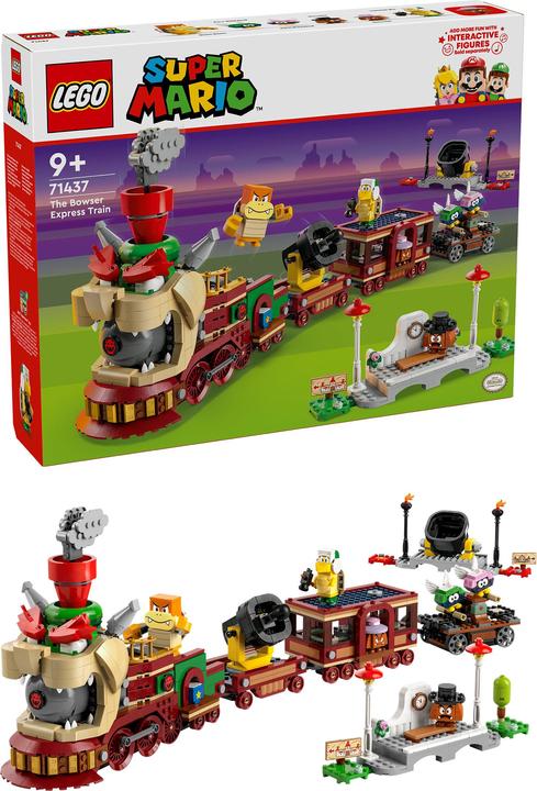 Actual product image LEGO The Bowser express train (71437, LEGO Super Mario)