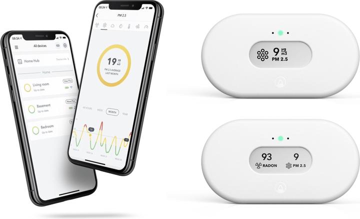 Produktbild Airthings 1 x View Plus & 1 x View Pollution