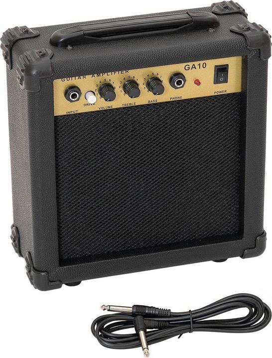 Produktbild Dimavery EGS-1 E-Gitarren-Set, schwarz (E-Gitarre)