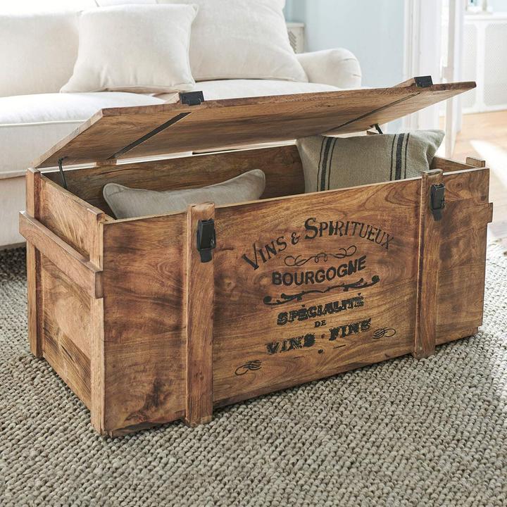 Produktbild Loberon Truhe Eskeny braun (100 cm, 1x)