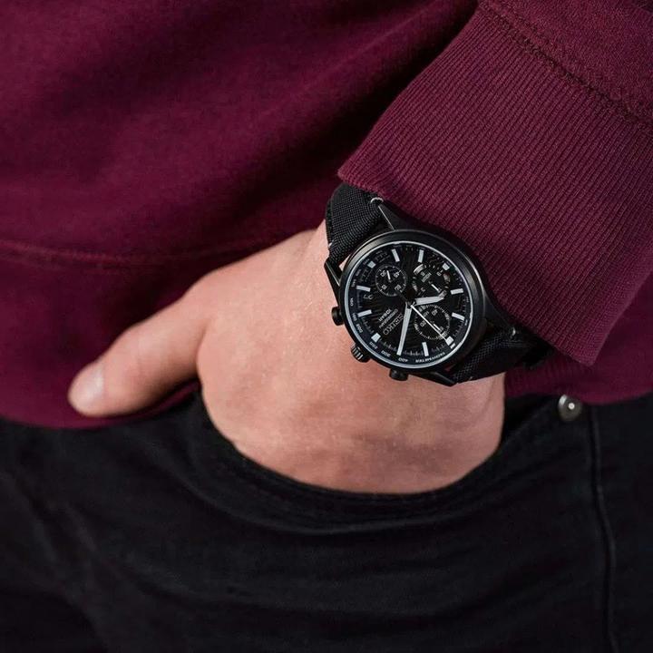 Actual product image Seiko Chronograph (Analogue wristwatch, 40 mm)