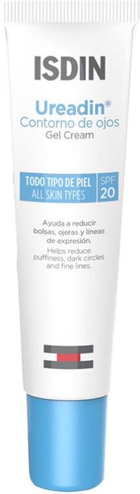 Image du produit Isdin Ureadin contour des yeux gel crème Spf20 15ml (Gel pour le soin des yeux, 15 ml, Journée)