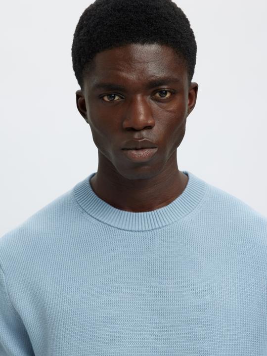 Produktbild Selected Slhdane Ls Knit Structure Crew Neck Noos (M)