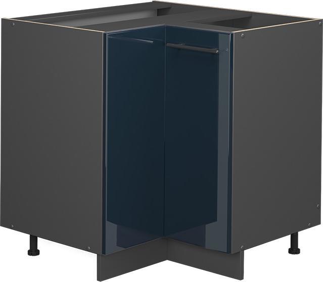 Anthrazit, Blau Hochglanz, Dunkelblau hochglanz