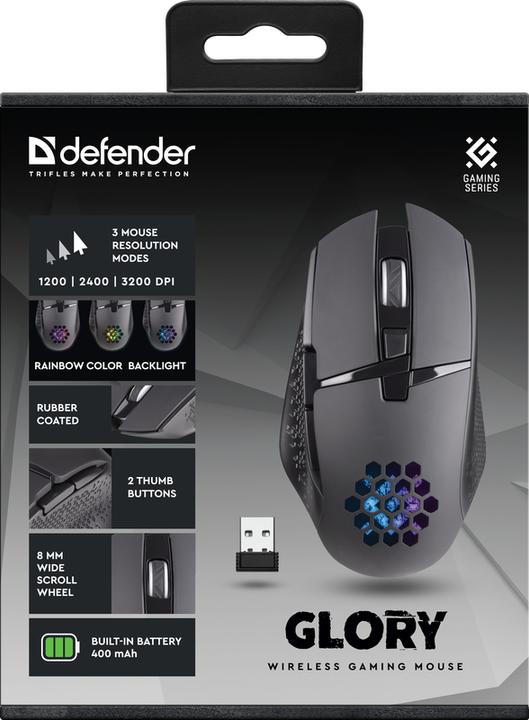 Actual product image Defender Glory GM-514 (Wireless)