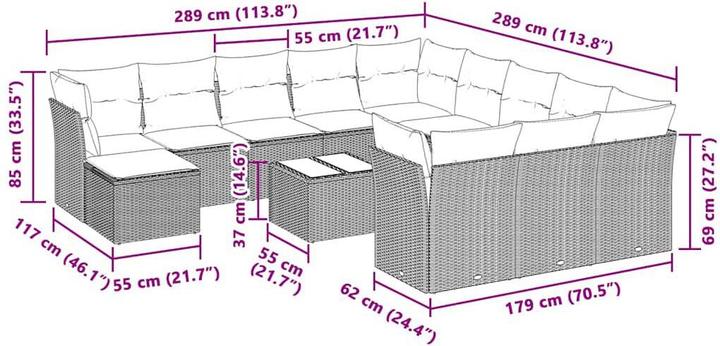 Produktbild vidaXL Lucie