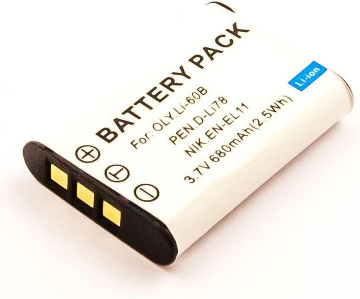 Actual product image AGI 3786 Lithium-Ion 600mAh 3.7V Rechargeable Battery (Camera battery)