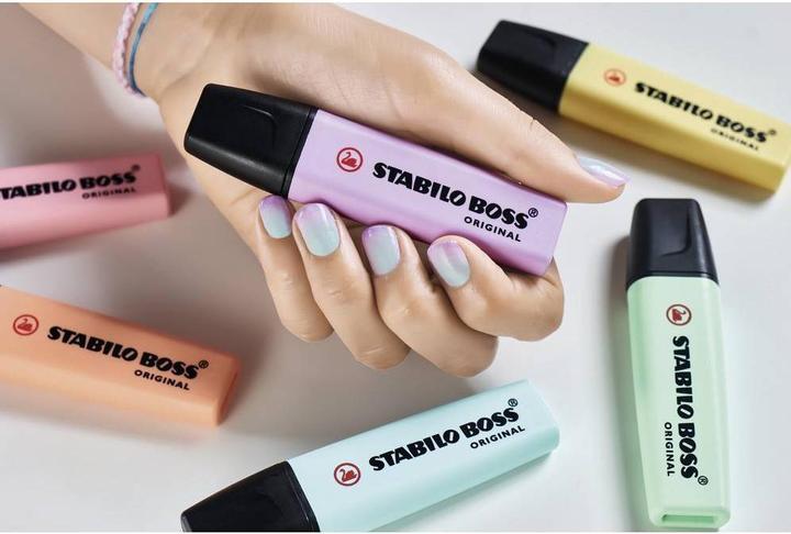 Produktbild STABILO BOSS ORIGINAL Textmarker (Mehrfarbig, 5 mm, 15 x)
