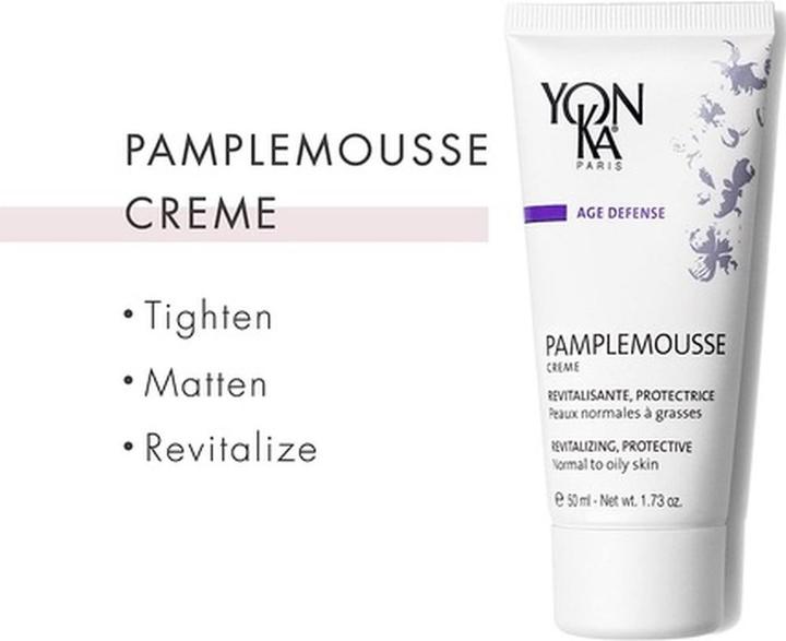 Actual product image Yon-Ka Pamplemousse Day Cream for Normal to Oily Skin 50ml - Vitamin C and Essential Oils Tighten Po (50 ml, Day cream)