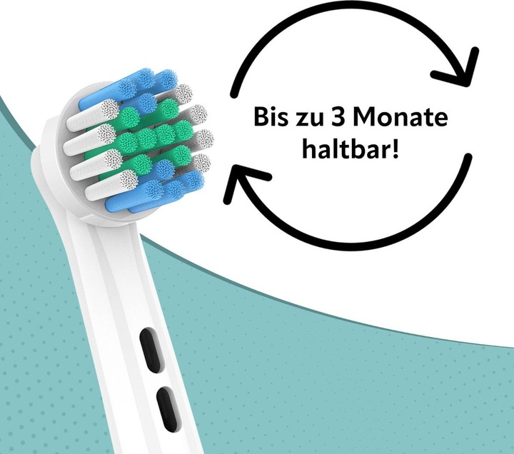 Actual product image Ora-Care Replacement brushes standard version compatible with Oral-B (8 x)