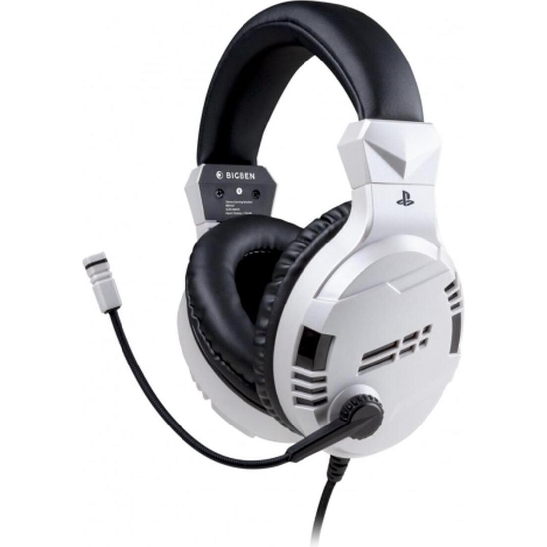 Nacon Gaming KopfhöRer Nacon PS5OFHEADSETV3WHITE (Cablato), Cuffie Da Gaming, Bianco
