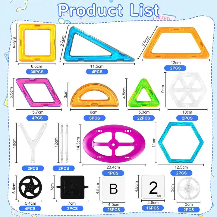 Image du produit Aqxong Briques magnétiques