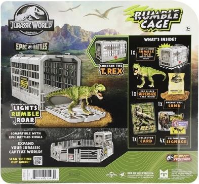 Jurassic Park Jurassic Rebirth Battles Rumble Cage