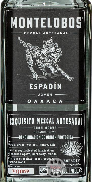 Actual product image Montelobos Espadin Agave (1 x 70 cl)