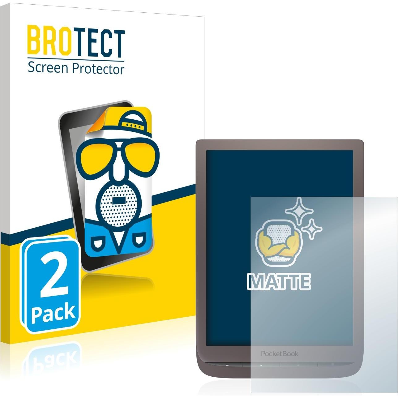 BROTECT Entspiegelungs-Schutzfolie Displayschutz Matt (InkPad 3 Pro), eReader Zubehör, Grau