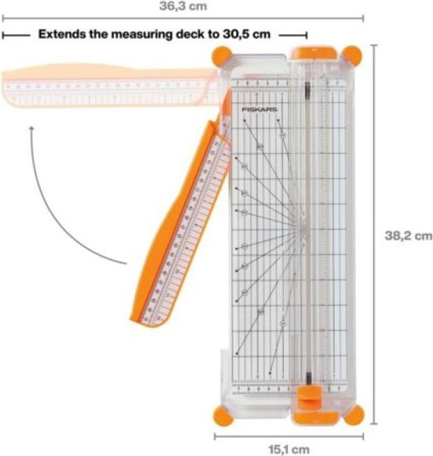 Produktbild Fiskars Schneidemaschine (10 Blätter, A4, A3)
