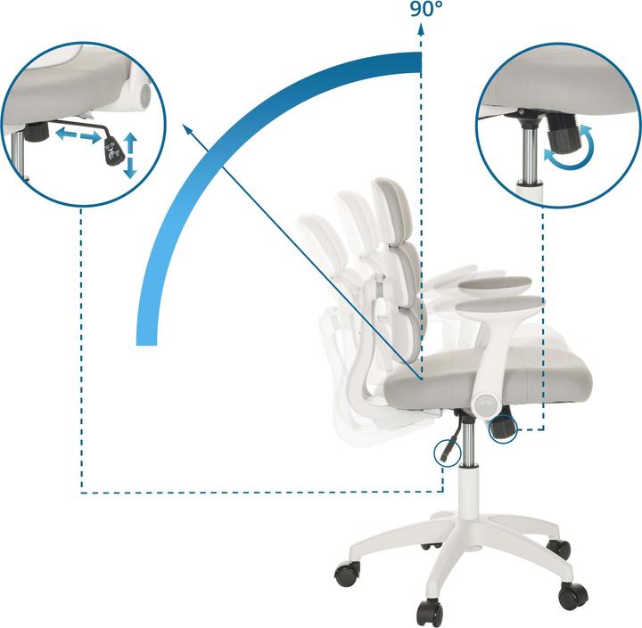 Immagine prodotto Hjh Office Kid Ergolino W (44 - 54 cm)