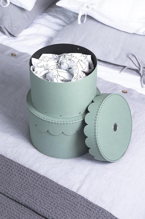 Produktbild Bigso 2er-Set Runde Aufbewahrungsbox mit Deckel (2x)