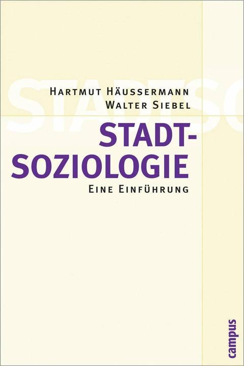 Image du produit Stadtsoziologie (Allemand, Hartmut Häussermann, Walter Siebel, 2004)