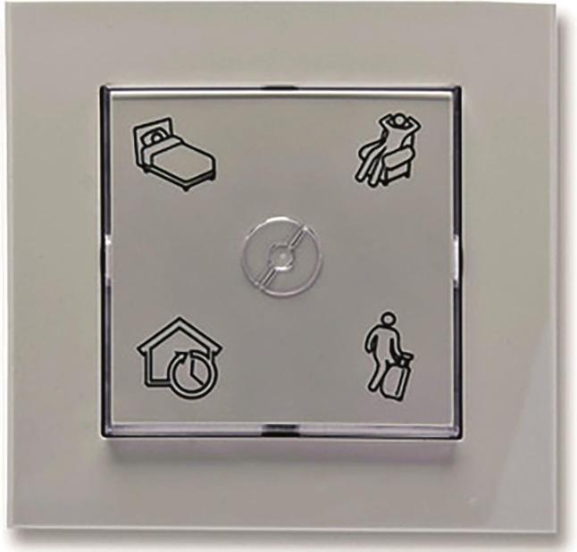 Actual product image Dimplex Smart Climate SWITCH SCS Switch Battery-powered switch 378300
