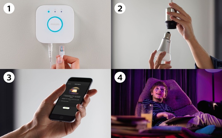 Actual product image Philips Hue White & Color Ambiance starter kit (GU10, 5.70 W, 350 lm, 3 x, G)