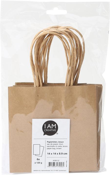 Actual product image I Am Creative paper bag (6x)