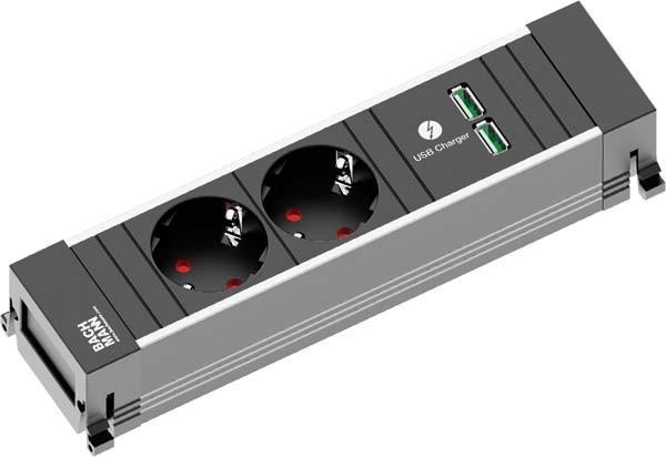 Produktbild Bachmann Power Frame- Power Strip (2 x, CEE 7/3, 2 m)