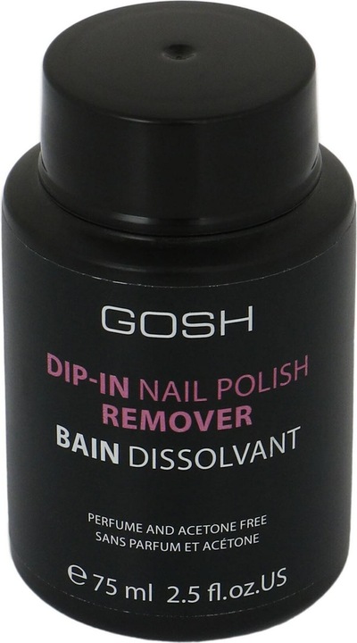 Image du produit Gosh Dip-In dissolvant pour vernis à ongles 75 ml
