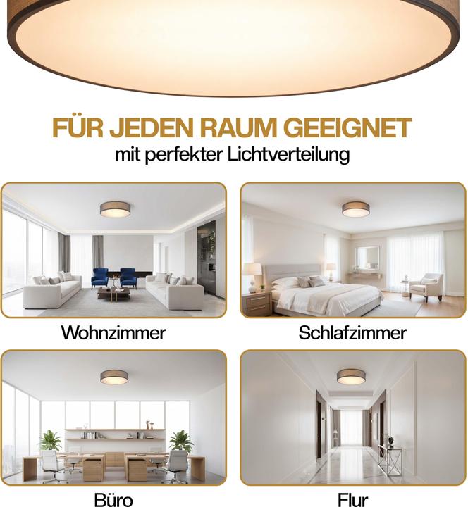 Produktbild Monzana Deckenlampe (E27)