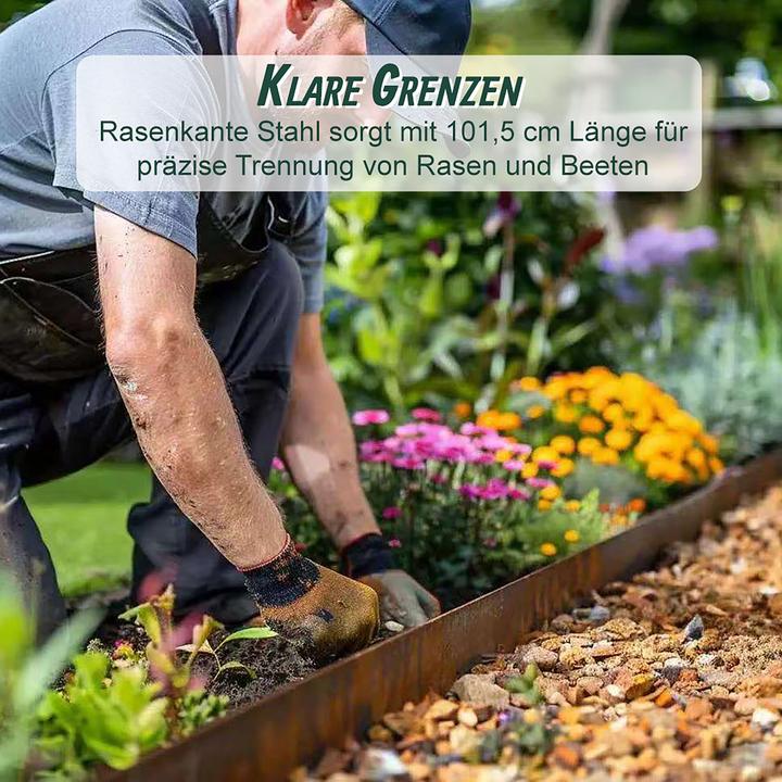Actual product image Relaxdays Lawn edging (101.50 cm)