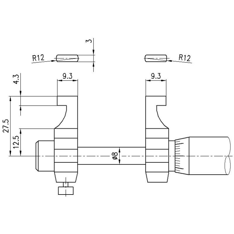 Thumbnail - Mitutoyo, Messlehre, Innenmikrometer (5 cm)