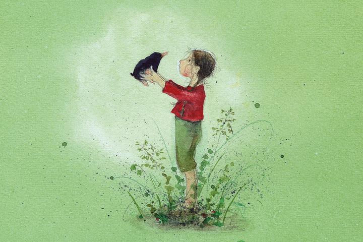 Actual product image Drescher:Postkartenbuch »Ein buntes Jah (15 pcs.)