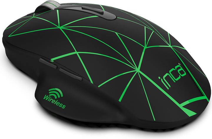 Produktbild Inca Maus IWM-551 Wireless, 1600 DPI, Akku, USB-C, SW retail (Kabellos)
