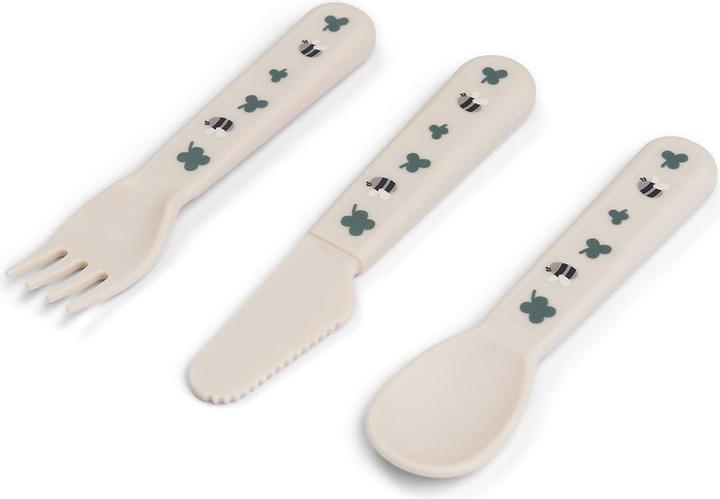 Produktbild Done by Deer Esslernbesteck 3-tlg. Besteck-Set Foodie - Tiny Farm -