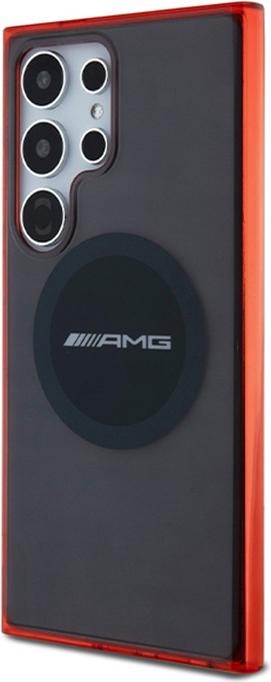 Produktbild Mercedes AMG AMHMS24L23HBCK S24 Ultra S928 czarny/black hardcase Transparent Bicolor MagSafe (Samsung Galaxy S24 Ultra)